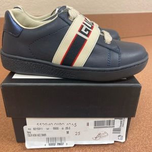 Gucci new ace toddler sneakers